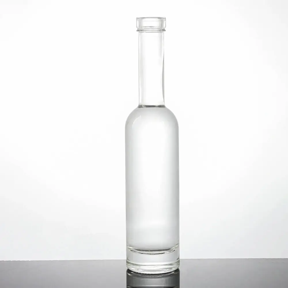 200ml long neck Bellissima glass liquor bottle